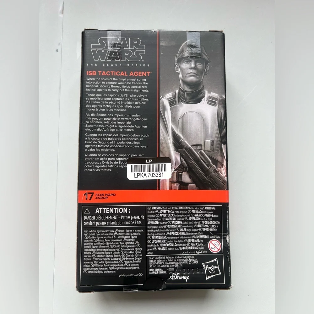 Star Wars Black Series ISB Tactical Agent Action Figure